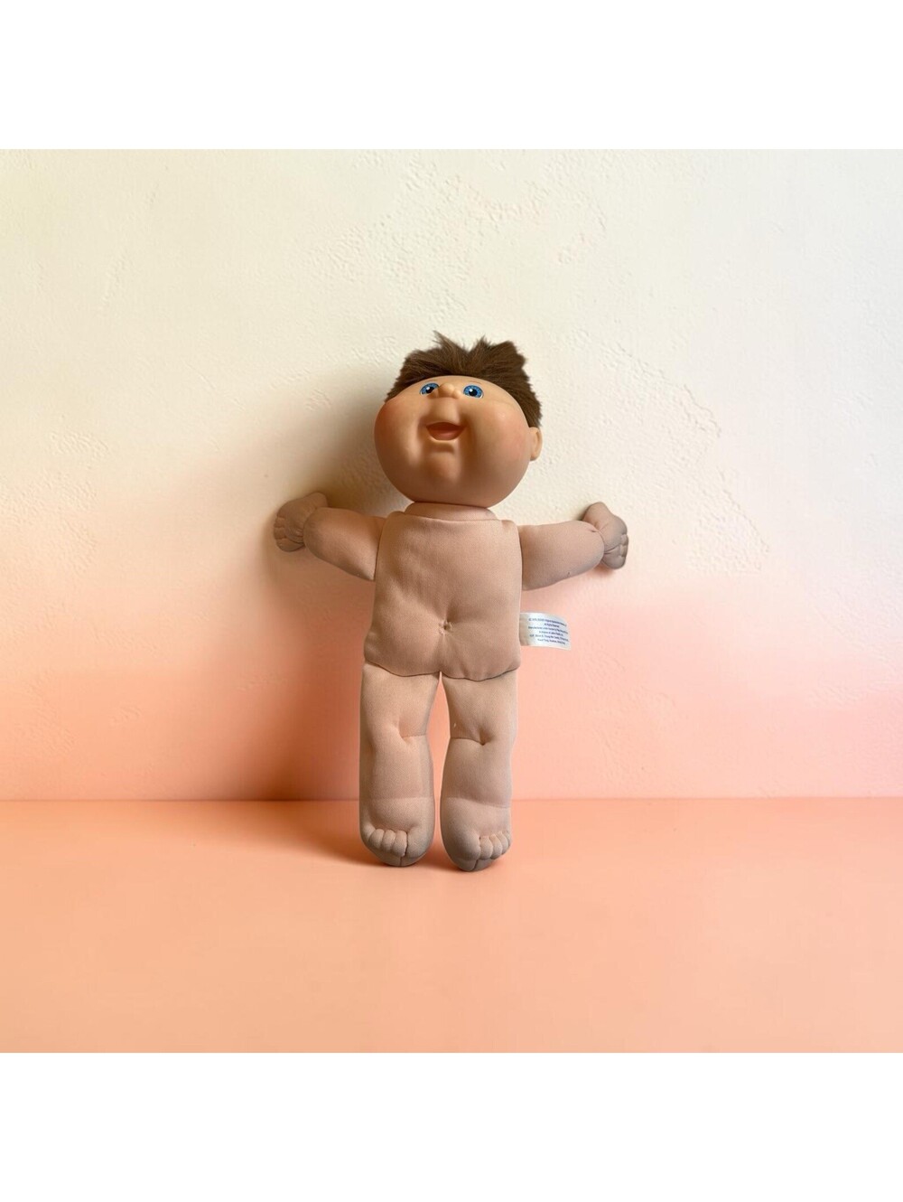Cabbage Patch Kids 2004 Play Along Preemie Boy Brown Hair Blue Eyes Doll